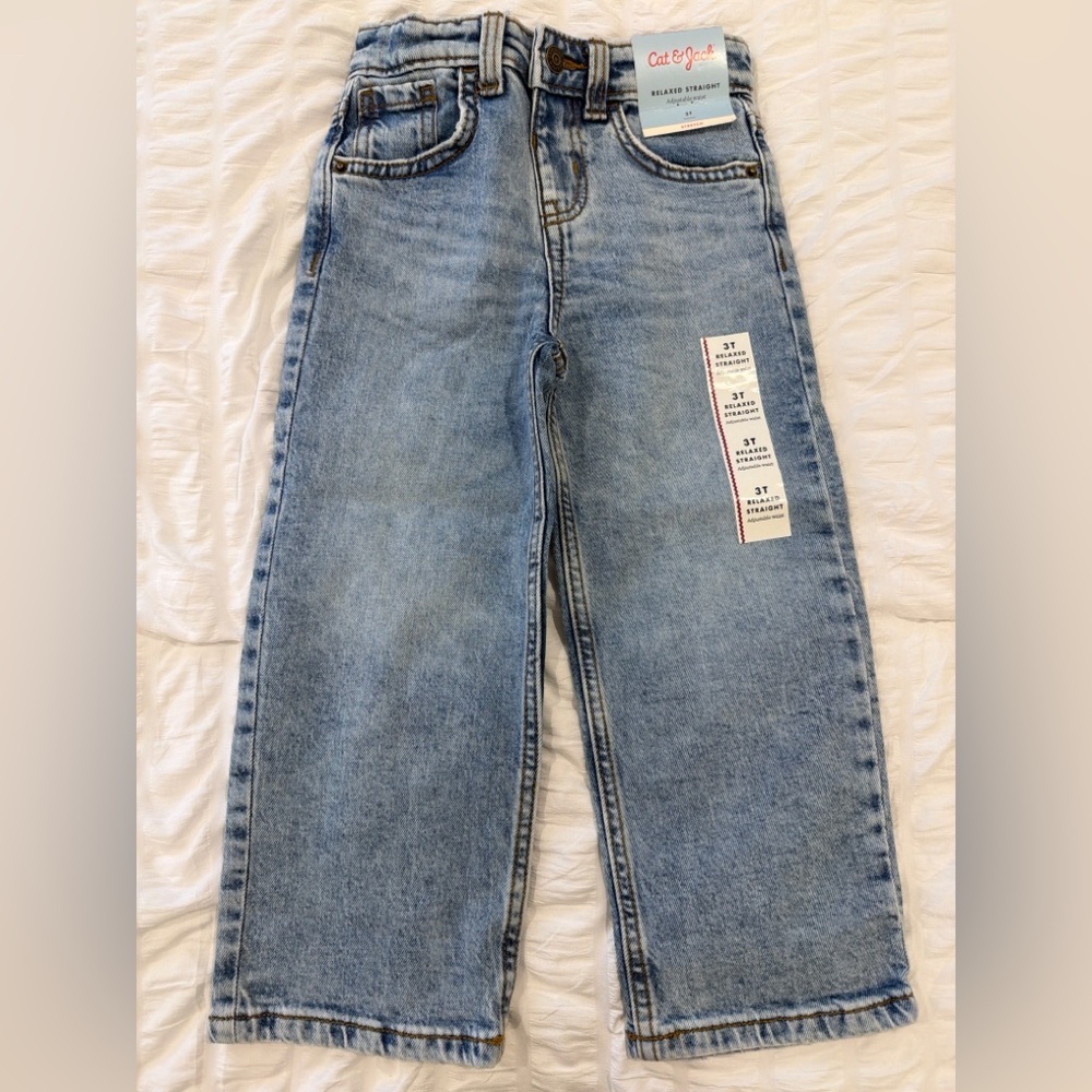 Cat & Jack Light Blue Denim Jeans